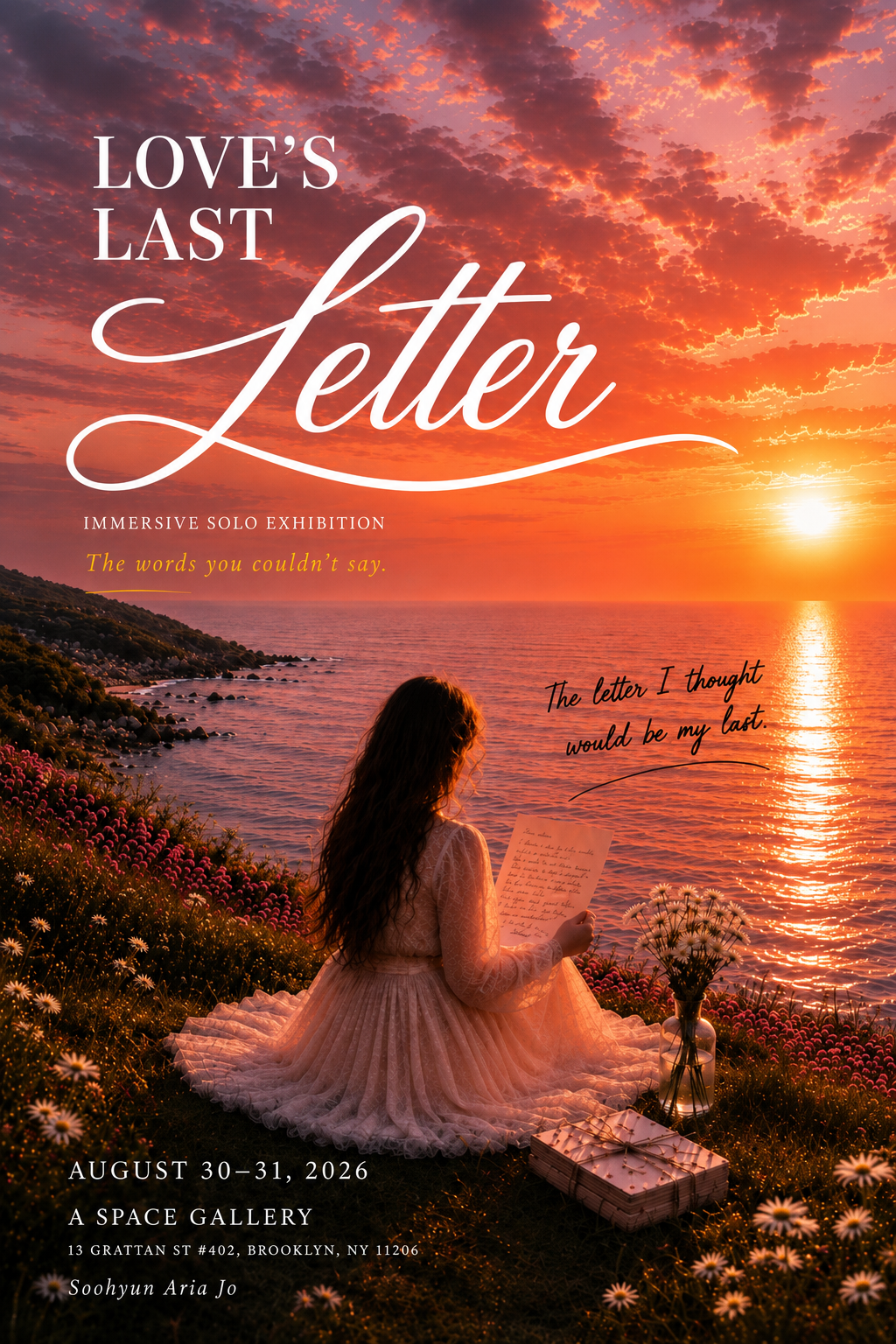 Love's Last Letter exhibition poster